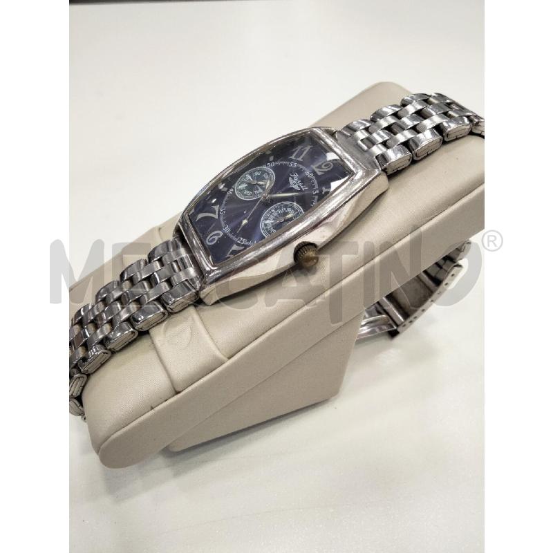 OROLOGIO DA POLSO FOSSIL ARGENTATO CENTRALE BLU | Mercatino dell'Usato Roma viale tirreno 2