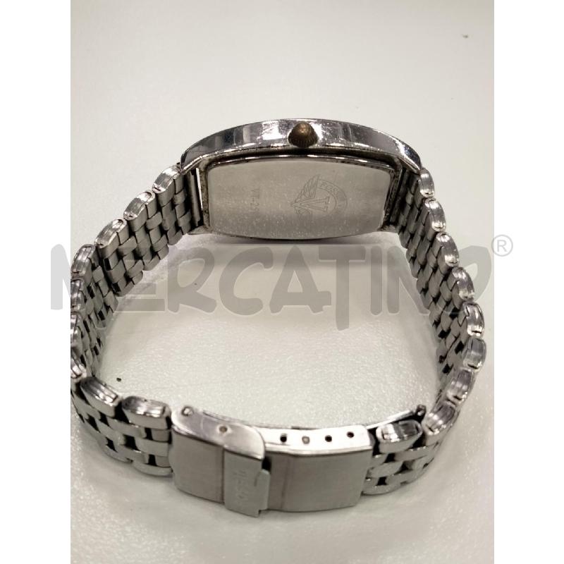 OROLOGIO DA POLSO FOSSIL ARGENTATO CENTRALE BLU | Mercatino dell'Usato Roma viale tirreno 4
