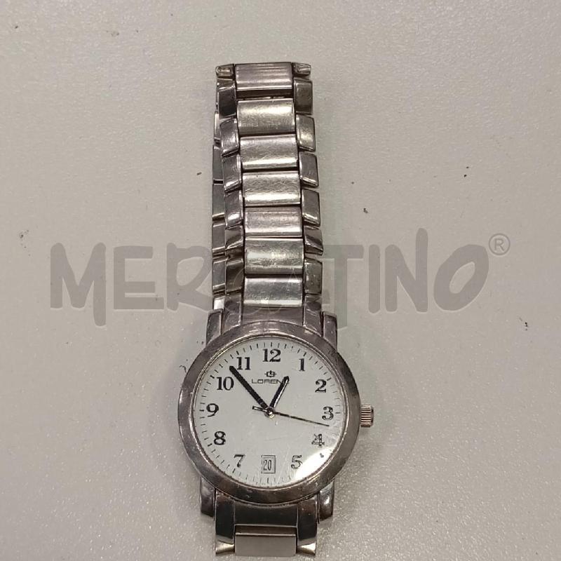 OROLOGIO DA POLSO LORENZ QUADRANTE BI  FUNZIONANTE | Mercatino dell'Usato Roma viale tirreno 1