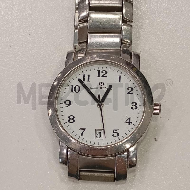 OROLOGIO DA POLSO LORENZ QUADRANTE BI  FUNZIONANTE | Mercatino dell'Usato Roma viale tirreno 2