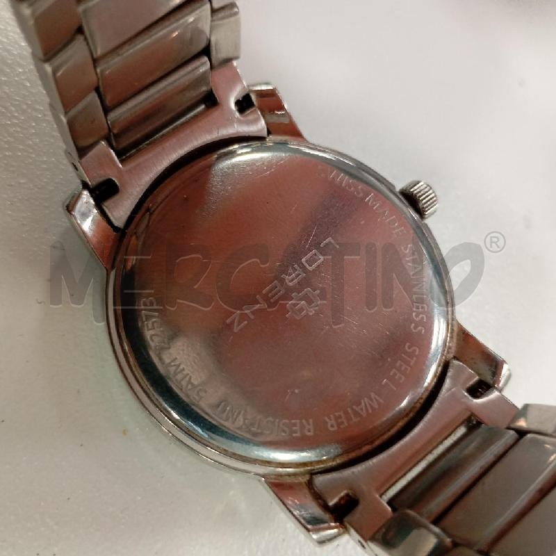 OROLOGIO DA POLSO LORENZ QUADRANTE BI  FUNZIONANTE | Mercatino dell'Usato Roma viale tirreno 4