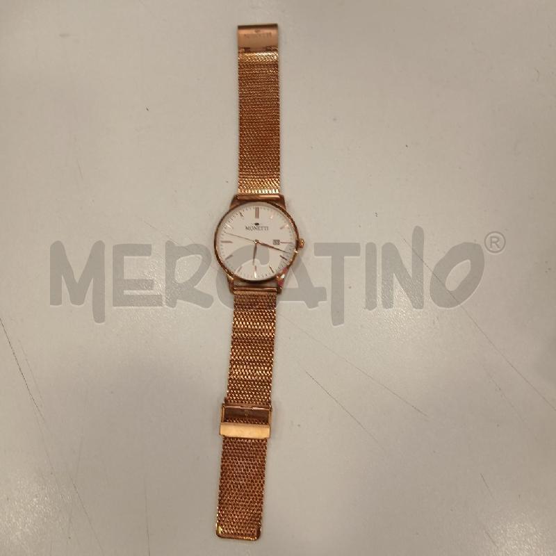 OROLOGIO DA POLSO MONETTI ROSATO  | Mercatino dell'Usato Roma viale tirreno 4
