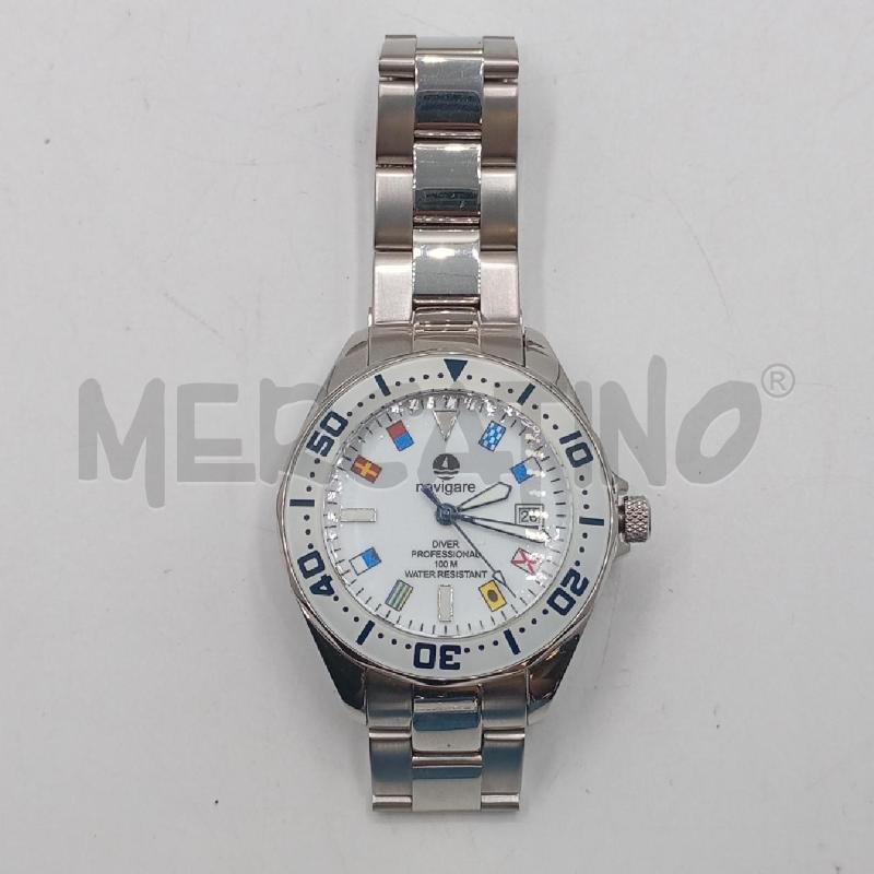 OROLOGIO DA POLSO NAVIGARE DIVER PROFESSIONAL 100M WATER RESISTANT  | Mercatino dell'Usato Roma viale tirreno 2