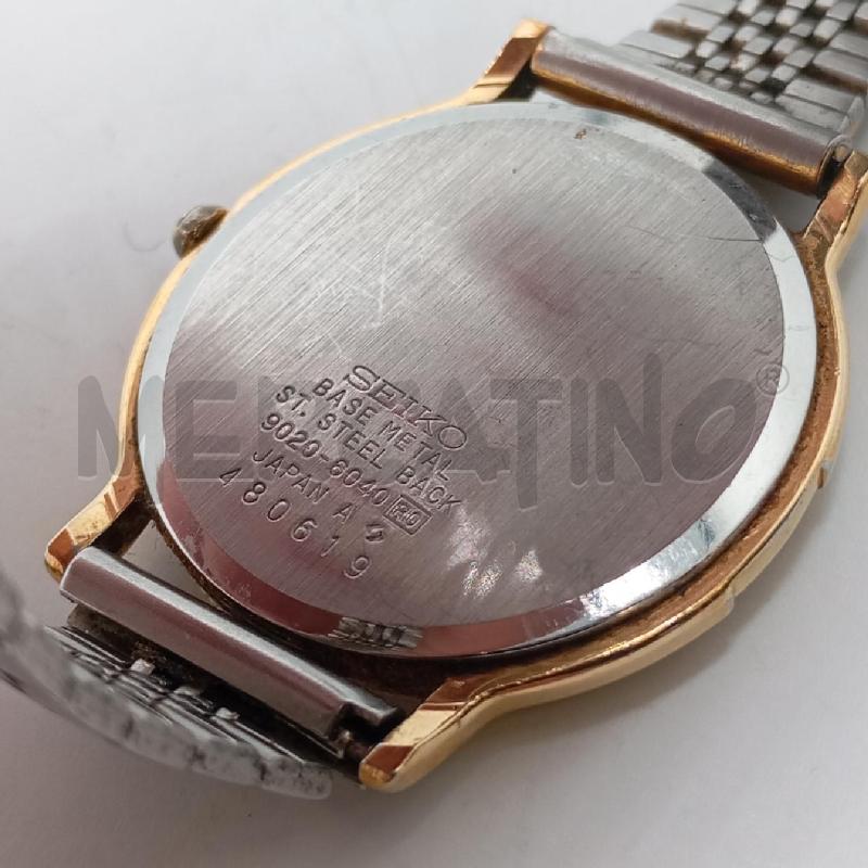 OROLOGIO DA POLSO SEIKO QUARTZ NUMERI ROMANI | Mercatino dell'Usato Roma viale tirreno 4