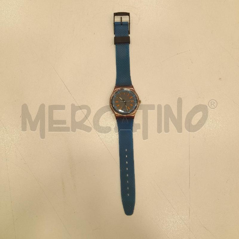 OROLOGIO DA POLSO SWATCH VE PETROLIO QUADR NUM AR  | Mercatino dell'Usato Roma viale tirreno 2