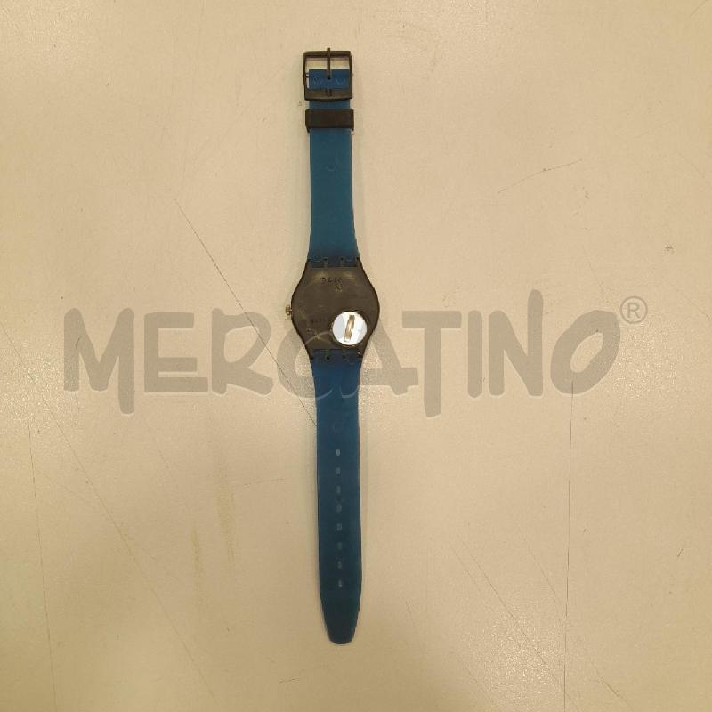 OROLOGIO DA POLSO SWATCH VE PETROLIO QUADR NUM AR  | Mercatino dell'Usato Roma viale tirreno 3