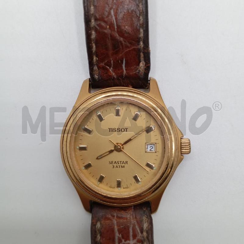 OROLOGIO DA POLSO TISSOT SEASTAR CINTURINO MARRONE  | Mercatino dell'Usato Roma viale tirreno 2