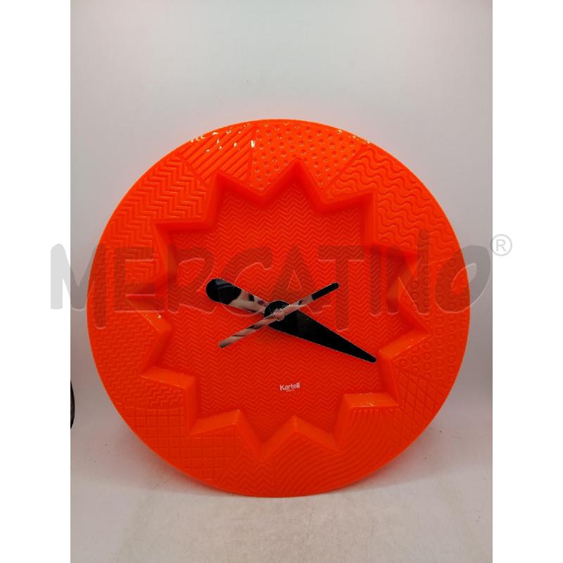 OROLOGIO KARTELL TONDO FLUO  | Mercatino dell'Usato Roma viale tirreno 1