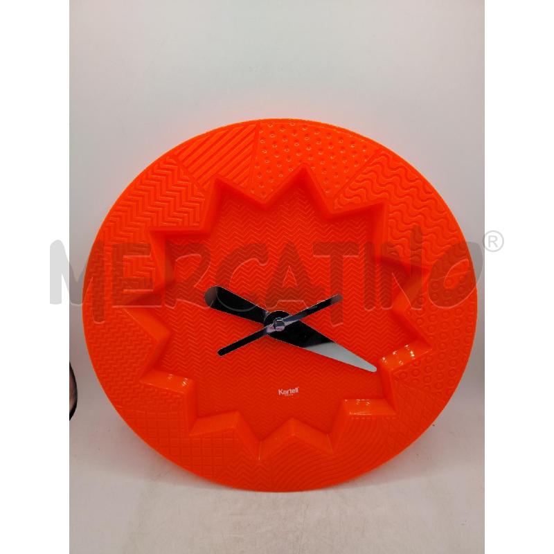 OROLOGIO KARTELL TONDO FLUO  | Mercatino dell'Usato Roma viale tirreno 2