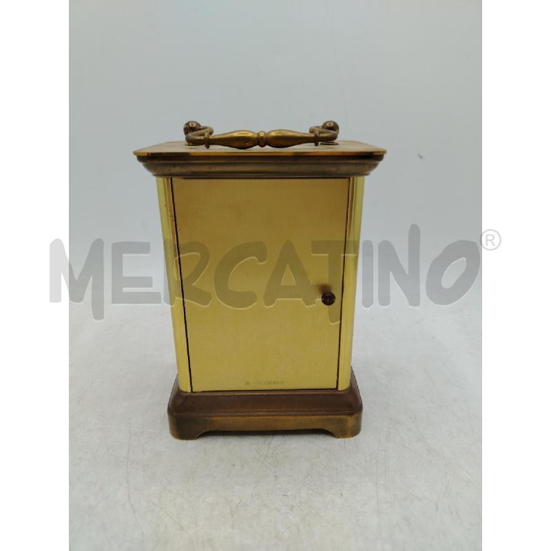 OROLOGIO OTTONATO BASSO DA COMODINO | Mercatino dell'Usato Roma viale tirreno 2