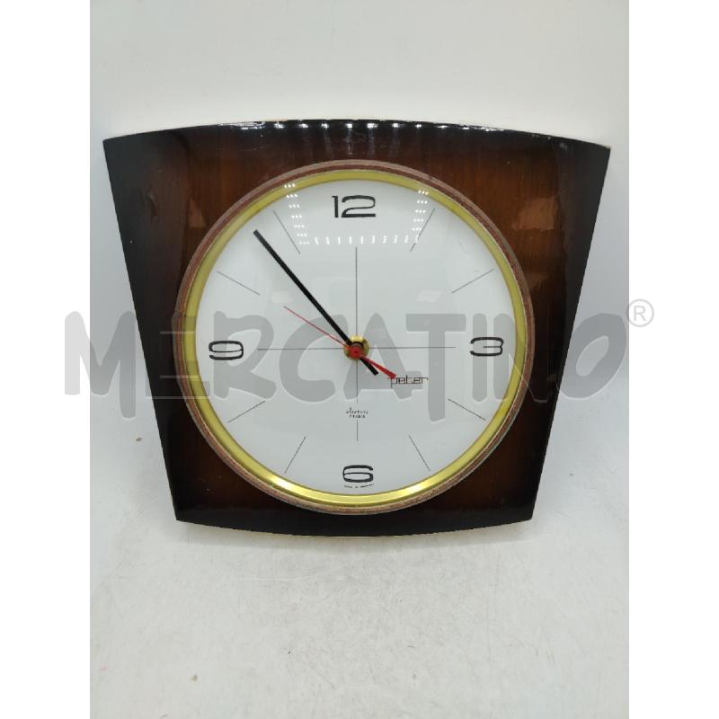 OROLOGIO PARETE PETER LACCATO | Mercatino dell'Usato Roma viale tirreno 1