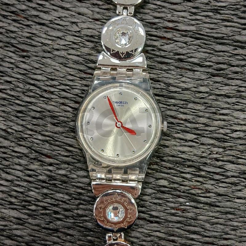 OROLOGIO SWATCH CINT GRI STRASS BIA | Mercatino dell'Usato Roma viale tirreno 2