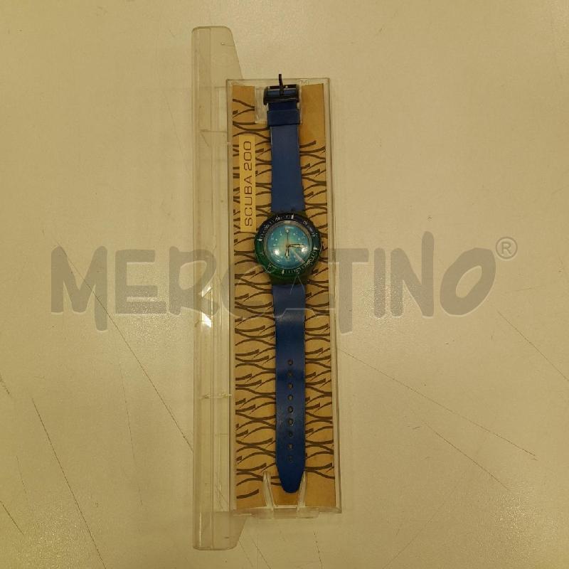 OROLOGIO SWATCH SCUBA 200 BL VER | Mercatino dell'Usato Roma viale tirreno 1