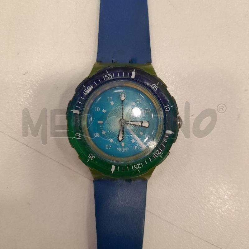 OROLOGIO SWATCH SCUBA 200 BL VER | Mercatino dell'Usato Roma viale tirreno 4