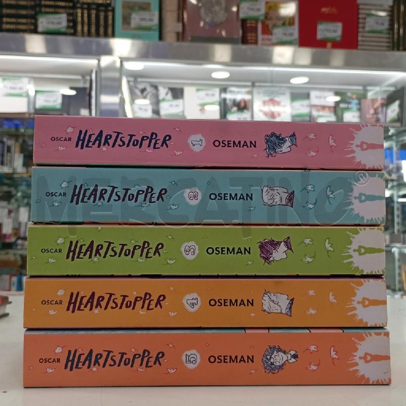 OSEMAN HEARTSTOPPER 5VOL | Mercatino dell'Usato Roma viale tirreno 1