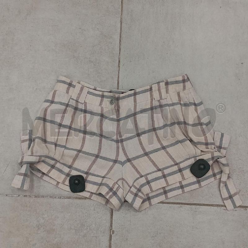 PANTALONCINO D EMPORIO ARMANI TARTAN BE MA BL  | Mercatino dell'Usato Roma viale tirreno 1