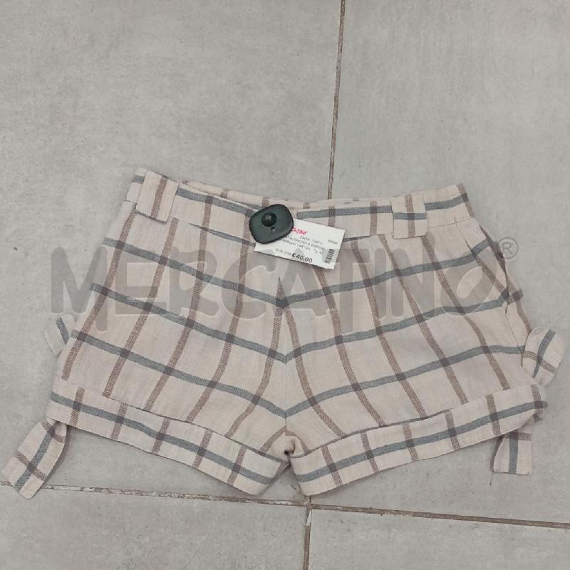 PANTALONCINO D EMPORIO ARMANI TARTAN BE MA BL  | Mercatino dell'Usato Roma viale tirreno 2