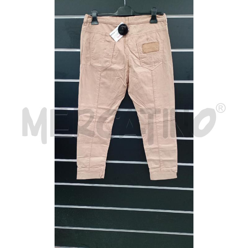 PANTALONE D ELISABETTA FRANCHI BEIGE  | Mercatino dell'Usato Roma viale tirreno 2