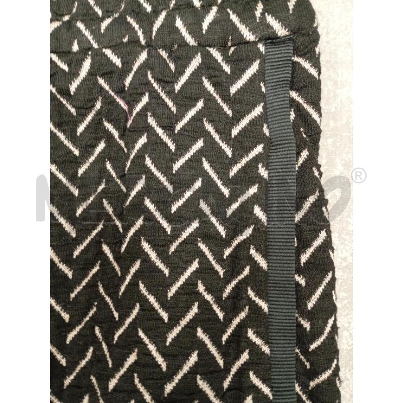 PANTALONE D EMPORIO ARMANI NERO SPIGATO BIANCO | Mercatino dell'Usato Roma viale tirreno 2