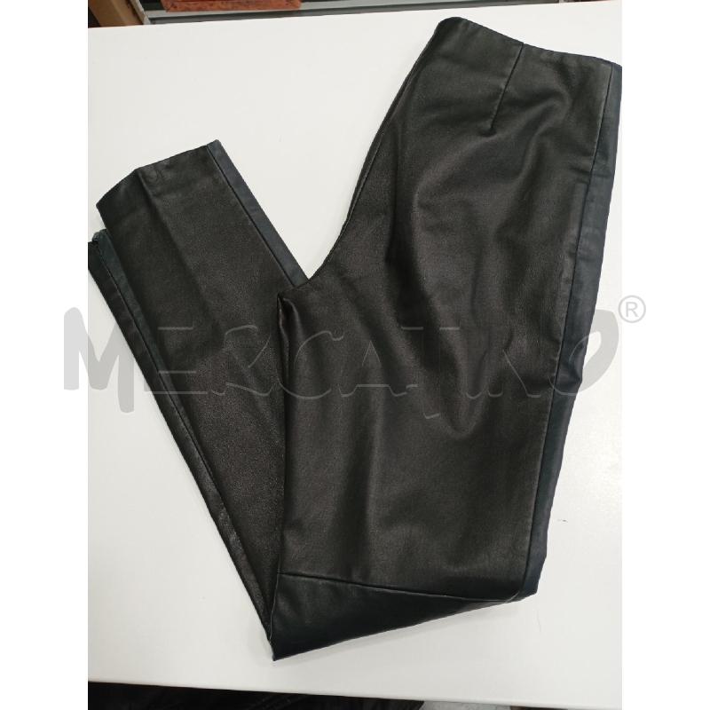 PANTALONE D FENDI PELLE GRIGIO NERO  | Mercatino dell'Usato Roma viale tirreno 1