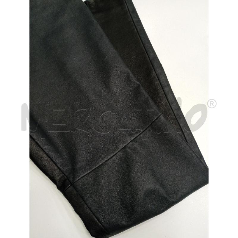 PANTALONE D FENDI PELLE GRIGIO NERO  | Mercatino dell'Usato Roma viale tirreno 2