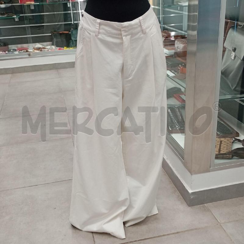 PANTALONE D LES COPAINS BIANCO | Mercatino dell'Usato Roma viale tirreno 1