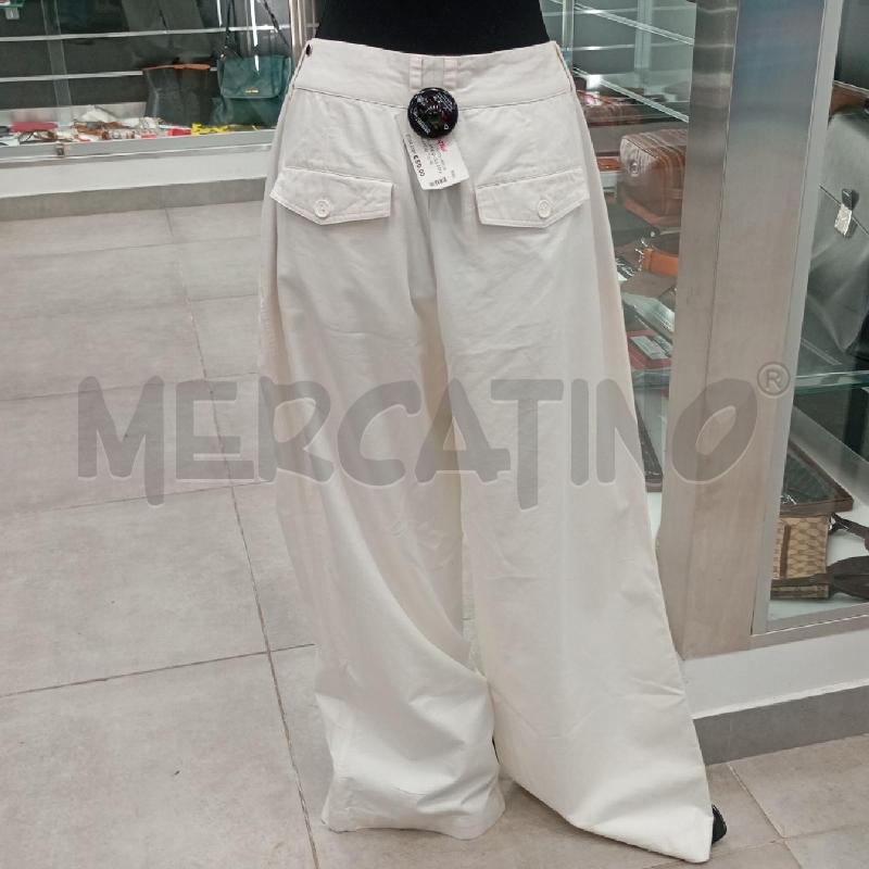 PANTALONE D LES COPAINS BIANCO | Mercatino dell'Usato Roma viale tirreno 2