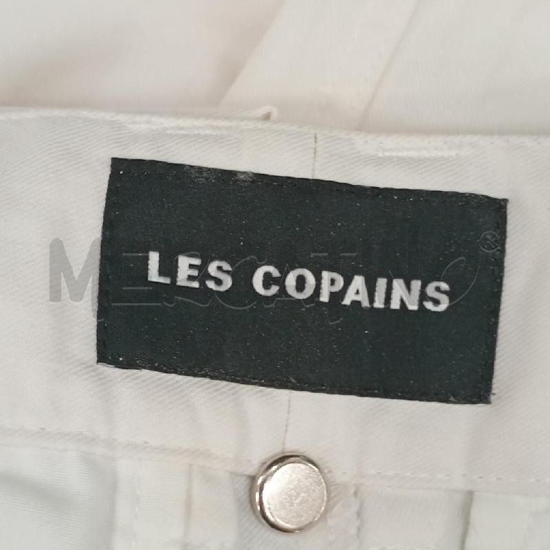 PANTALONE D LES COPAINS BIANCO | Mercatino dell'Usato Roma viale tirreno 4
