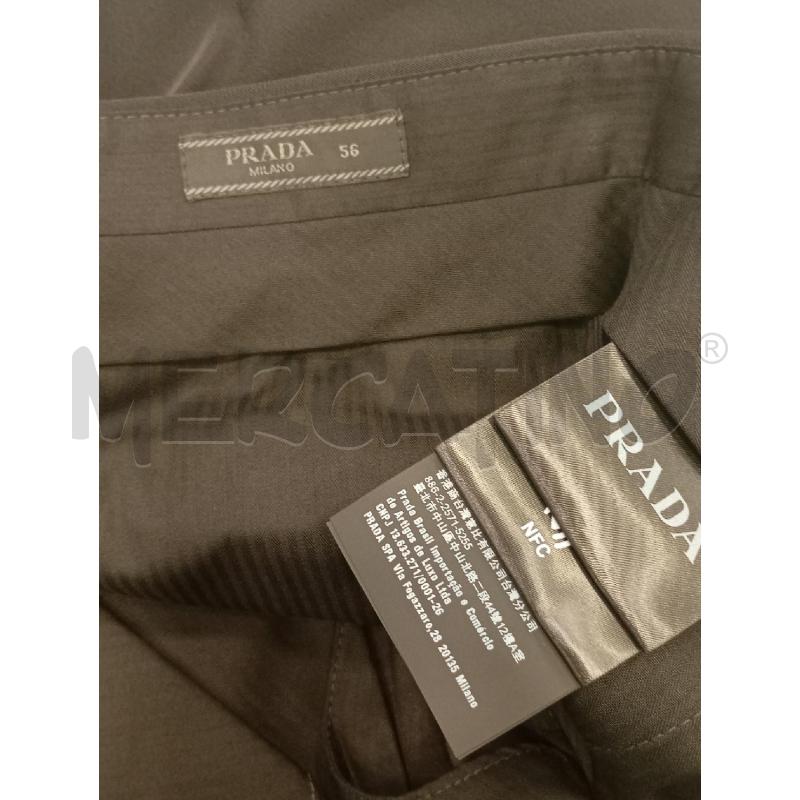 PANTALONE U PRADA NERO  | Mercatino dell'Usato Roma viale tirreno 4