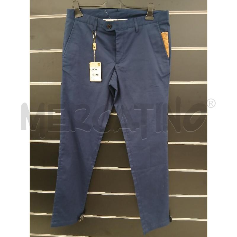 PANTALONE U PRIMA CLASSE BL SCURO TASCHE MONOGRAMM  | Mercatino dell'Usato Roma viale tirreno 1