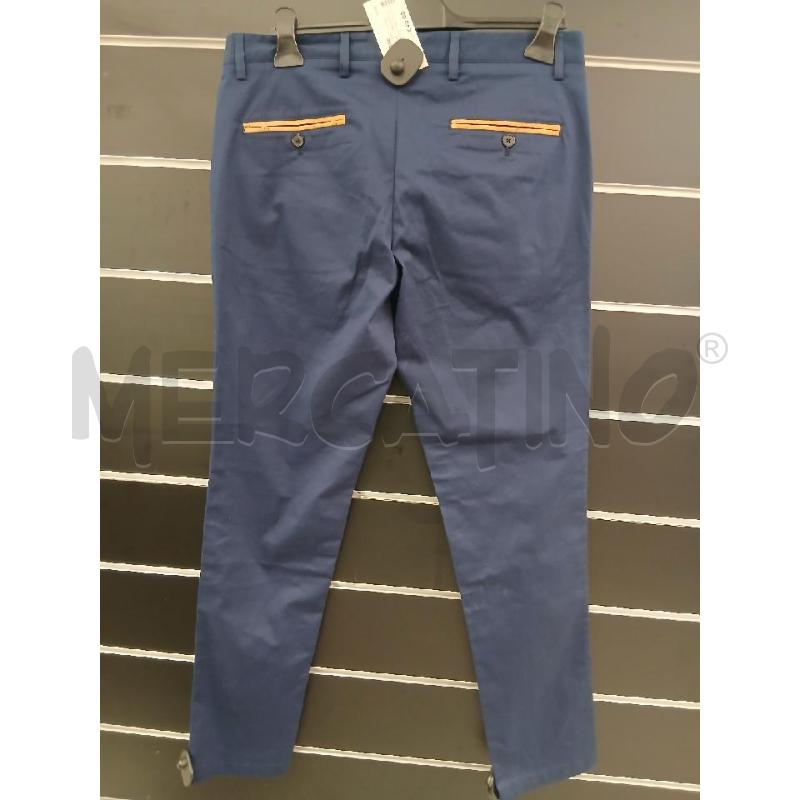 PANTALONE U PRIMA CLASSE BL SCURO TASCHE MONOGRAMM  | Mercatino dell'Usato Roma viale tirreno 2