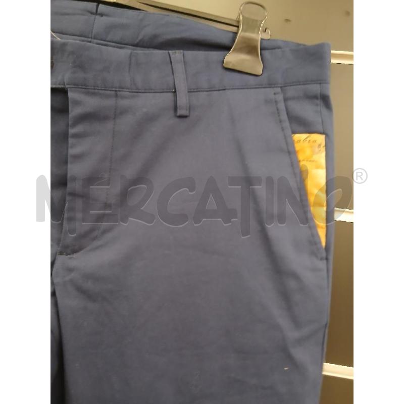 PANTALONE U PRIMA CLASSE BL SCURO TASCHE MONOGRAMM  | Mercatino dell'Usato Roma viale tirreno 3
