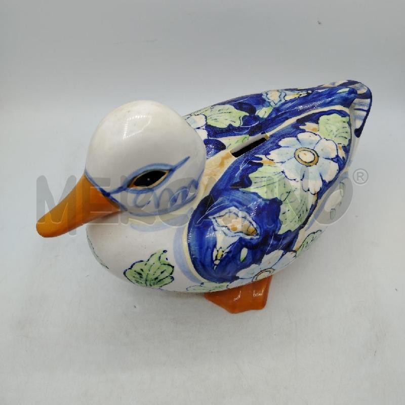 PAPERA SALVADANAIO FIORI DECORATI | Mercatino dell'Usato Roma viale tirreno 1