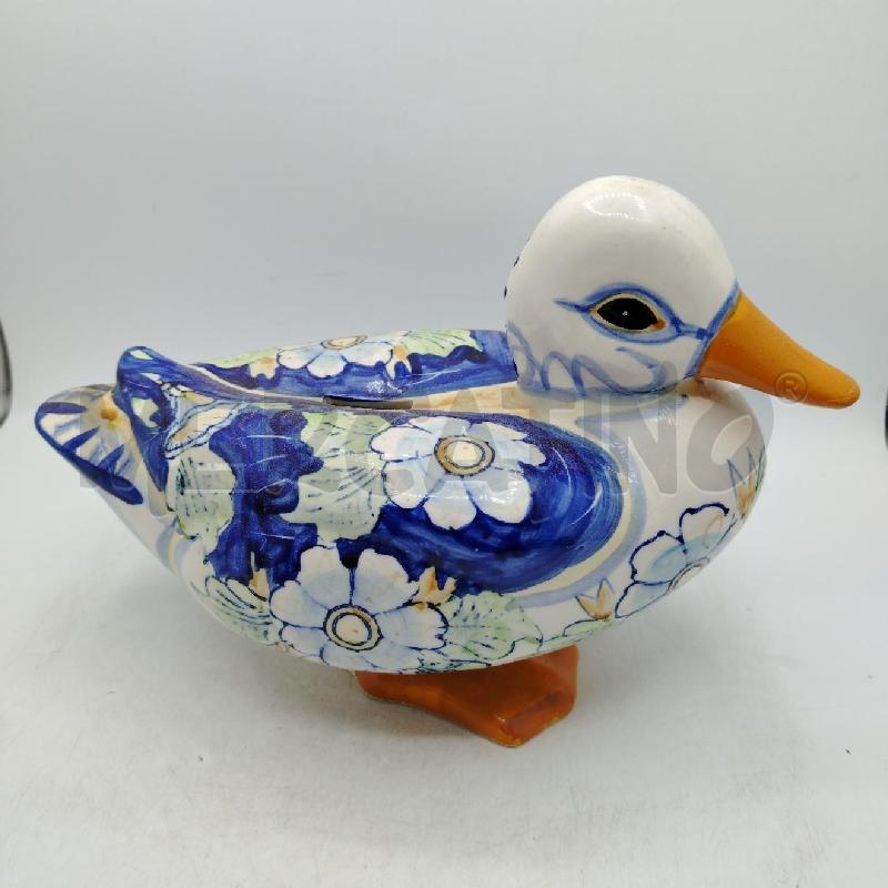 PAPERA SALVADANAIO FIORI DECORATI | Mercatino dell'Usato Roma viale tirreno 2
