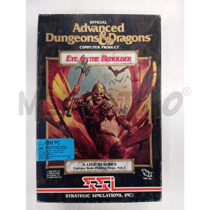 PC ADVANCED D&D EYE OF THE BEHOLDER | Mercatino dell'Usato Roma viale tirreno 1