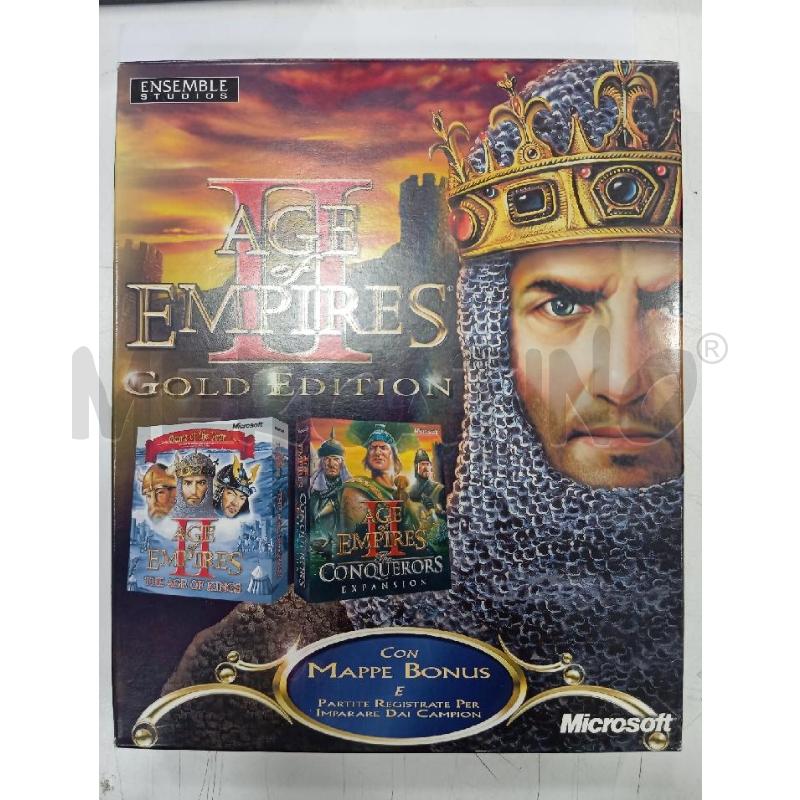 PC AGE OF EMPIRES II GOLD EDITION  | Mercatino dell'Usato Roma viale tirreno 1