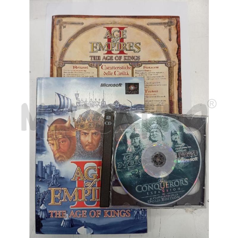 PC AGE OF EMPIRES II GOLD EDITION  | Mercatino dell'Usato Roma viale tirreno 2