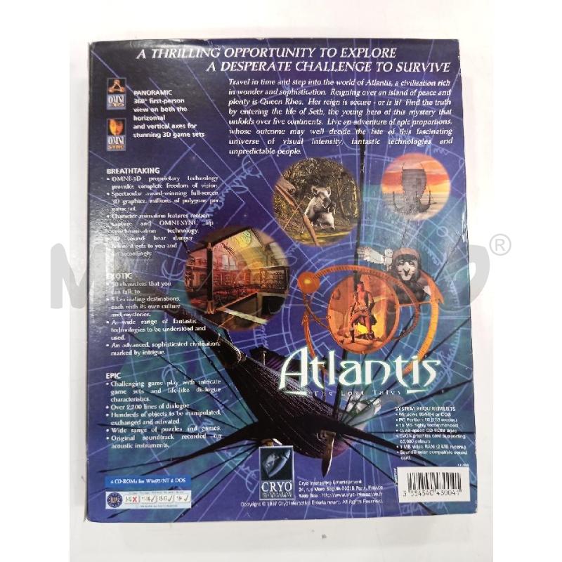 PC ATLANTIS THE LOST TALES | Mercatino dell'Usato Roma viale tirreno 2
