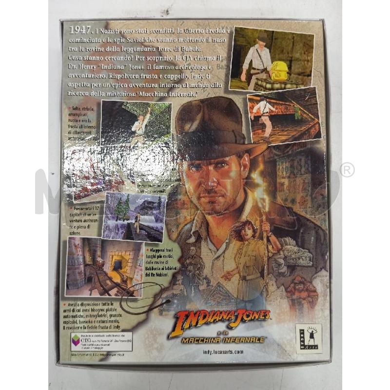 PC INDIANA JONES E LA MACCHINA INFERNALE | Mercatino dell'Usato Roma viale tirreno 2