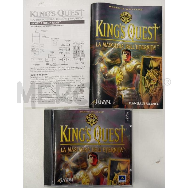 PC KING'S QUEST LA MASCHERA DELL'ETERNITÀ | Mercatino dell'Usato Roma viale tirreno 3