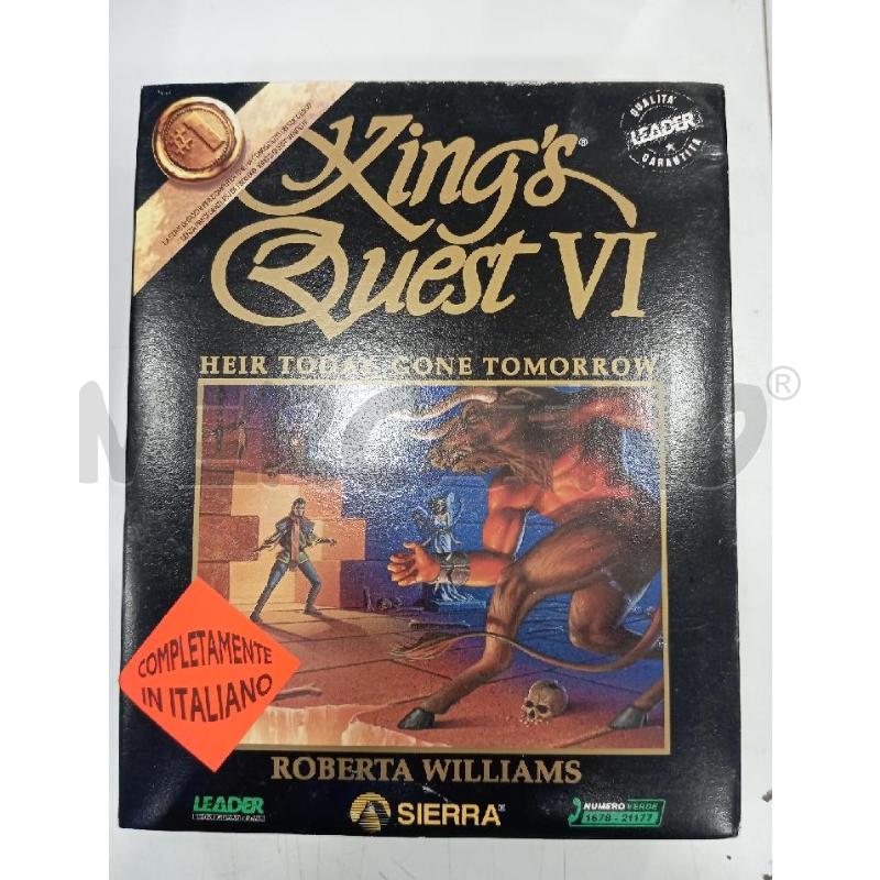 PC KING'S QUEST VI HEIR TODAY, GONE TOMORROW | Mercatino dell'Usato Roma viale tirreno 1