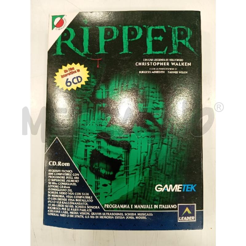 PC RIPPER ITALIANO | Mercatino dell'Usato Roma viale tirreno 1