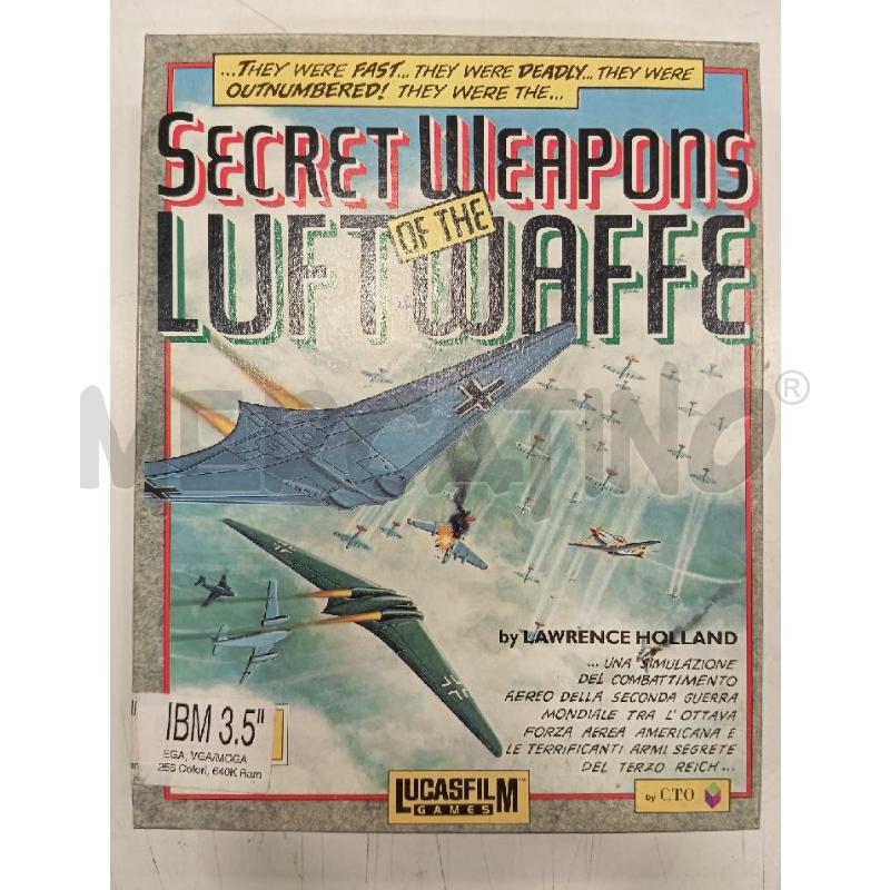 PC SECRET WEAPONS OF THE LUFTWAFFE | Mercatino dell'Usato Roma viale tirreno 1