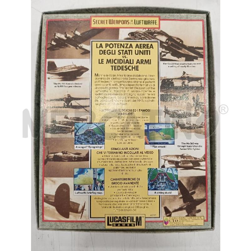 PC SECRET WEAPONS OF THE LUFTWAFFE | Mercatino dell'Usato Roma viale tirreno 2