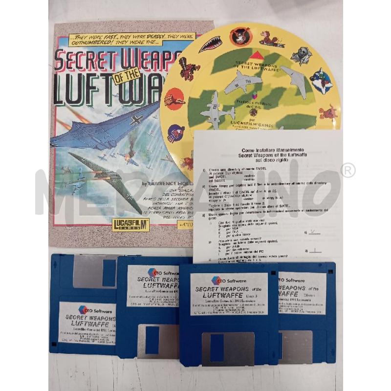 PC SECRET WEAPONS OF THE LUFTWAFFE | Mercatino dell'Usato Roma viale tirreno 3