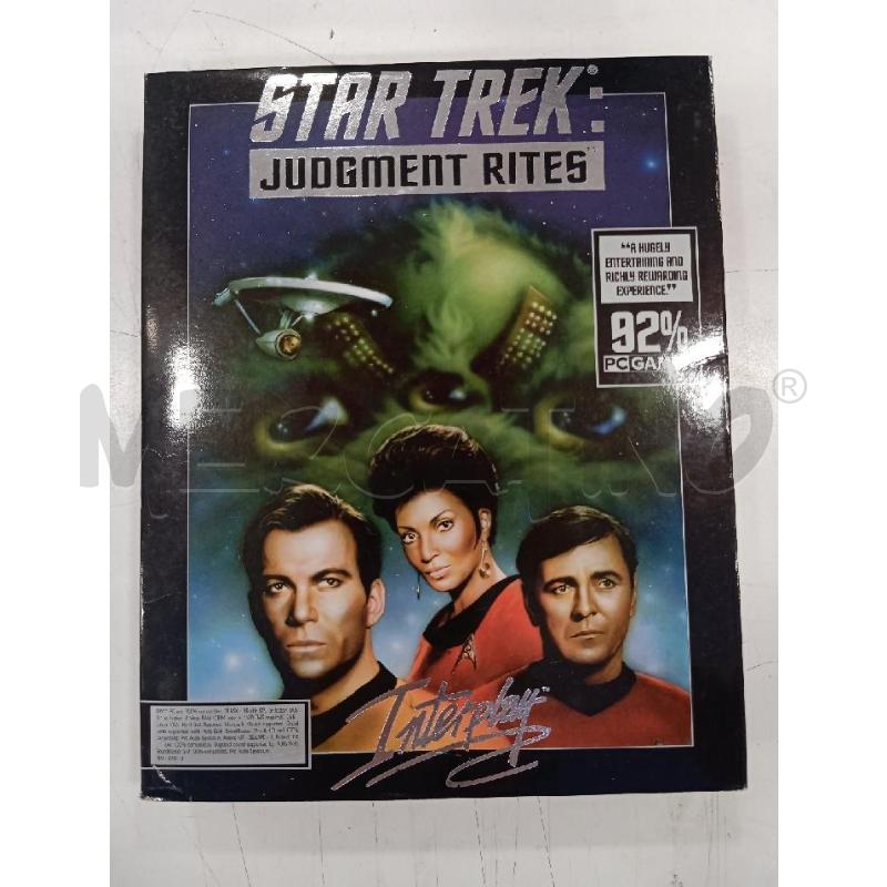 PC STAR TREK: JUDGMENT RITES | Mercatino dell'Usato Roma viale tirreno 1