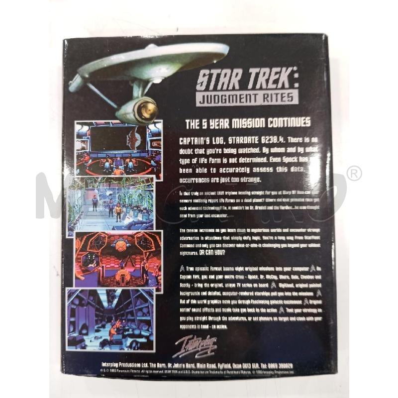 PC STAR TREK: JUDGMENT RITES | Mercatino dell'Usato Roma viale tirreno 2