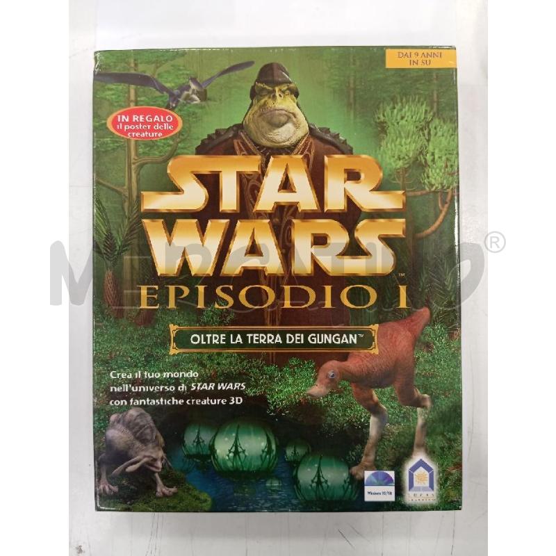 PC STAR WARS EPISODIO I OLTRE LA TERRA DEI GUNGAN | Mercatino dell'Usato Roma viale tirreno 1