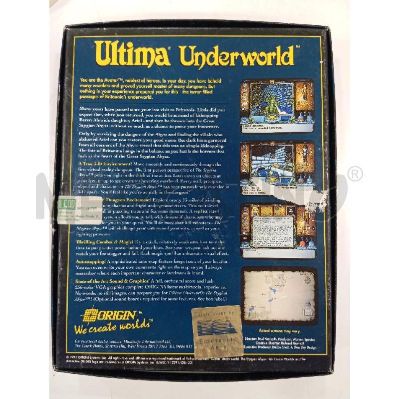 PC ULTIMA UNDERWORLD THE STYSIAN ABYSS NO RUNE | Mercatino dell'Usato Roma viale tirreno 2