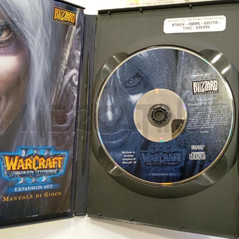 PC WARCRAFT FROZEN THRONE | Mercatino dell'Usato Roma viale tirreno 2